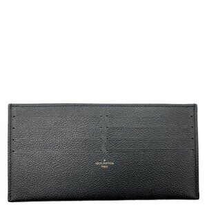 Louis Vuitton  Felicie Calfskin Leather Insert Card Holder Black